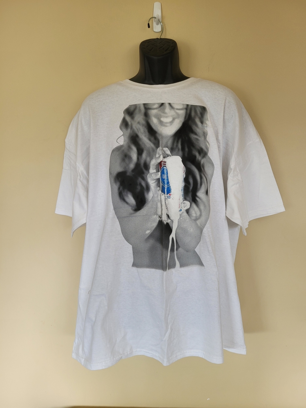Men's White Graphic Tee - NWT